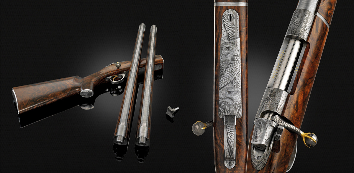 &ldquo;When we realized our shared inspiration with VO Vapen&rsquo;s exceptional gun-making, centered around the same theme, it truly encouraged us to create the G-Falcon. This unique car is a piece of automotive art that truly honors this remarkable culture, which I am proud to say. Together, we created an exceptional collector&rsquo;s duo,&rdquo; Damian adds.The hunting rifle in question that inspired Carlex Design is, of course, the iconic VO Falcon. This design endeavor, inspired by the hunting traditions of the Arabian world, took years to perfect. Made from Damascus steel for the octagonal barrels and other parts of the rifle, it is generously enriched with engravings of original falcons from the region. Perfectly balanced and precise, as accurate as it is beautiful.