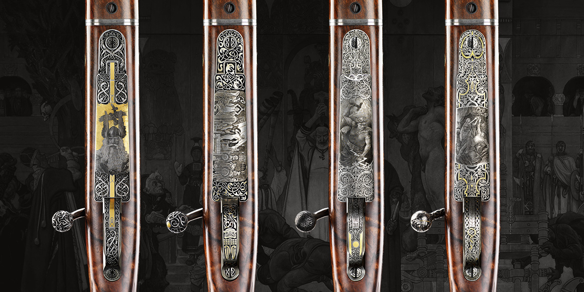 These rifles are once again available due to extraordinary international coincidences and are meticulously cared for at VO Faktori. If you are interested in this unique collection, please contact us to arrange a meeting.